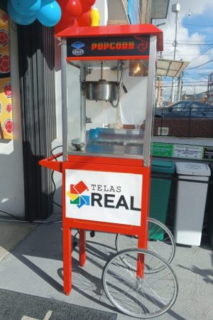 Servicio completo de alquiler de crispetera