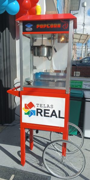 Alquiler de maquina de crispetas en bogota / carro de palomitas